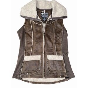KUHL Women's Dani Sherpa Vest Size Medium Gorpcore Outdoors Hiking